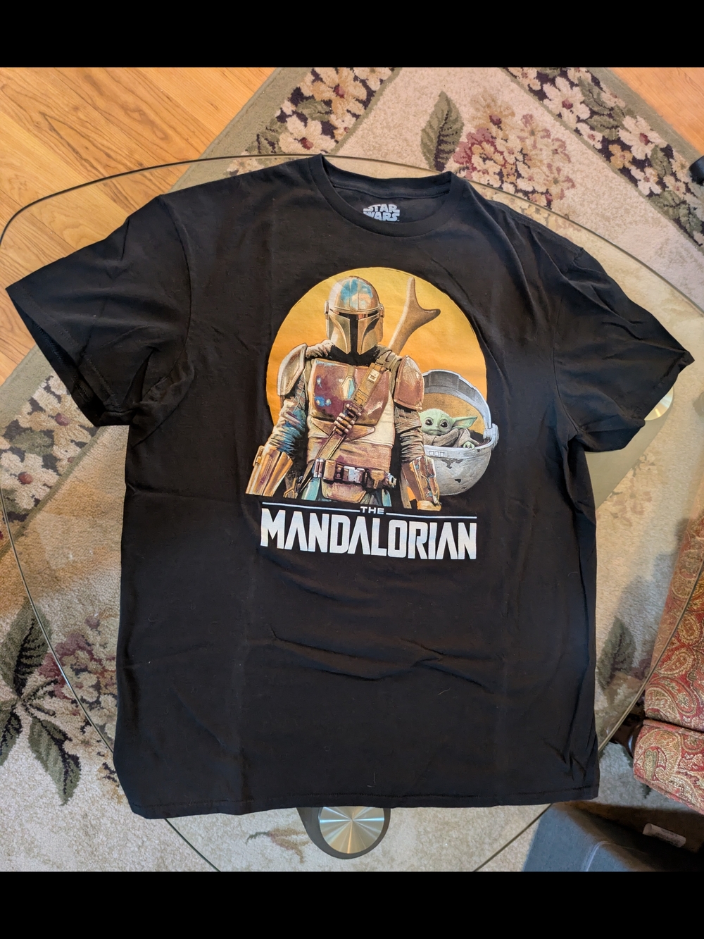 $3/12 - The Mandalorian And Grogu Black Graphic Tee